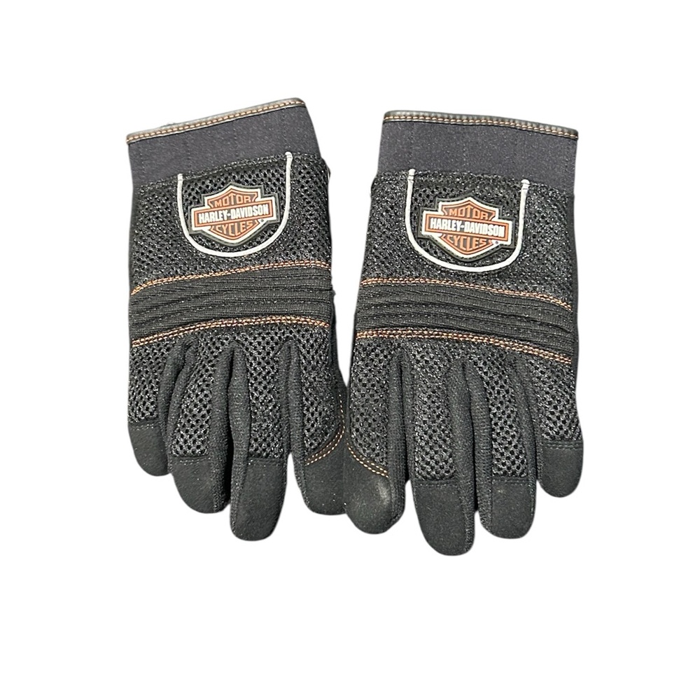 Harley-Davidson Black Mesh Gloves